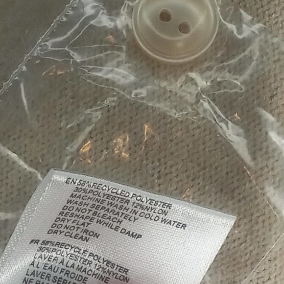 NWT RDI Men's Beige Button Front Collared Long Sleeve Pullover Size Large - Picture 7 of 7